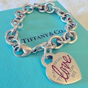 Tiffany & Co. Please Return to Tiffany Bracelet